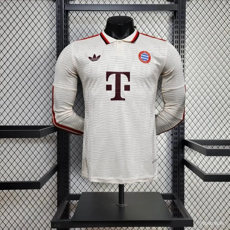 Camiseta Bayern Munich 2024/25 TERCERA MANGA LARGA VERSION JUGADOR